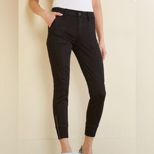 Level 99 Jolie Black Jogger Utility Pants